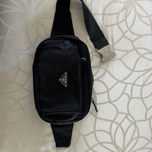 Prada side bag with BROKEN missing strap